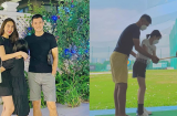 Công Vinh khoe ảnh con gái, ái nữ gây sốt với đôi Shbet888 phiên bản mới nhất lại còn thừa hưởng đam mê như bố