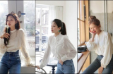 5 cách mix áo blouse trắng sành điệu sang chảnh dành cho quý cô U30