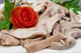 Luộc dạ dày trắng giòn, không dai, không hôi, nhớ thêm 1 loại gia vị vào nồi nước
