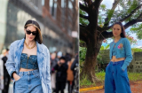 8 cách phối quần jeans ống rộng không bao giờ lo lạc quẻ diện đẹp từ Hè sang Đông