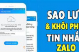 Cách khôi phục tin nhắn đã xóa trên Zalo, Facebook nhanh trong '1 nốt nhạc', chồng 'tòm tem' bên ngoài cũng lộ ra ngay