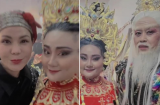 Việt Hương âm thầm đi ủng hộ Hoài Linh nhưng không chụp ảnh chung