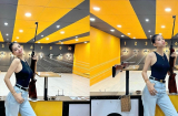 Ăn diện đơn giản đi tập bắn súng, Tiểu Vy vẫn 'cài cắm' hàng hiệu trăm triệu đồng cực khéo léo