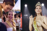 Phản ứng của Hoa hậu Thiên Ân khi bị MC Miss Grand chiếm chỗ ngồi