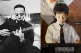 Tóc Tiên khoe ảnh chồng ngày bé, dân tình cảm thán 'càng lớn càng ngầu'