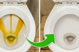 Bồn cầu bẩn và hôi đến mấy cứ cho 4 thứ này vào là trắng sạch, hết ố vàng, thơm tho như mới