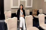 Ngọc Châu mặc áo mẹ trong phần thi quan trọng nhất của Miss Universe