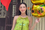 Phản ứng bất ngờ của Hoa hậu Thùy Tiên khi được fan gửi lời khen đầu Xuân năm mới