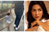 Hà Tăng hạnh phúc khi con trai út biết gọi mẹ, ngoại hình nhóc tỳ gây chú ý