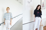 Gợi ý cách mix đồ với quần trắng xịn sò đơn giản mà đẹp chẳng kém gì fashionista