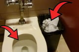 Đi vệ sinh xong nên vứt giấy vào bồn cầu hay thùng rác? Câu trả lời khiến bạn vỡ òa
