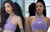 Miss Intercontinental Bảo Ngọc 'thắng thế' khi 'đụng hàng' bộ cánh gợi cảm với Ngọc Châu