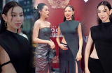 Thùy Tiên khiến fan 'thót tim' khi lên đồ hở bạo, hiếm hoi 'lép vế' trước dàn Hậu đình đám
