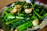 Những người không nên ăn rau muống