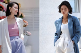 Kiểu quần shorts chân ái cộng điểm thanh lịch tinh tế cho chị em công sở