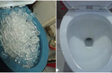 Đổ đá lạnh vào bồn cầu: Việc làm ngớ ngẩn mang lại lợi ích tuyệt vời nhiều người không ngờ tới