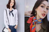 F5 phong cách thời trang mùa hè chỉ bằng một chiếc khăn nhỏ, dễ dàng và khí chất nâng lên ngút trời