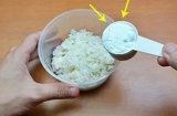Trộn cơm nguội với bột giặt: Mẹo nhỏ giải quyết nhiều vấn đề nhà nào cũng gặp phải