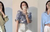 Mix sơ mi đơn giản mà vẫn đủ sang chảnh, giúp nàng nâm tầm phong cách công sở