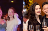 Bảo Thy quẩy tưng bừng với hội chị em, ông xã có  thái độ gây chú ý