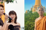 Showbiz 14/8: Diệu Nhi vướng nghi vấn rạn nứt hôn nhân với Anh Tú, Phan Anh bất ngờ cạo đầu mặc áo thầy tu