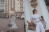  Gu thời trang xuống phố thanh lịch nhã nhặn của 'đại gia kim cương' Lý Nhã Kỳ