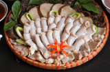 Lòng lợn luộc bằng nước lã là sai: Bỏ thứ này vào lòng trắng tinh, giòn sần sật, không hôi