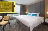 Khách sạn cho check-in 14h nhưng 12h trưa hôm sau đã phải trả phòng, họ tính trước 1 thứ