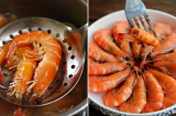 Luộc tôm cứ dùng loại nước này: Tôm đỏ au, không tanh, dễ bóc vỏ