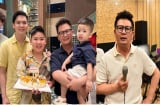 Được hỏi hạnh phúc hiện tại, trả lời của Bằng Kiều thể hiện rõ tình cảm vợ cũ vợ mới, con riêng con chung