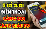 Cộng 3 số cuối trên sim điện thoại lại: Nếu bằng đúng số này, chúc mừng bạn cực kỳ may mắn, có lộc to