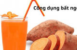 Bất ngờ với lợi ích của nước ép khoai lang sống, ai nên ăn chín ai nên dùng sống khoai lang?