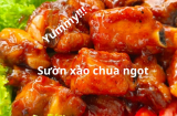 Cách làm sườn xào chua ngọt thơm ngon đưa cơm lại đơn giản không bao giờ thất bại