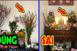 Nên cắm mấy bông hoa trên bàn thờ thì tụ lộc: Tưởng đơn giản nhưng nhiều nhà làm sai