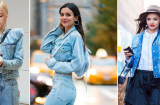 Các món đồ denim 'càn quét' streetstyle của dàn fashionista với công thức cực hút mắt
