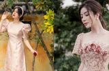 5 mẫu áo dài Tết 2024 xinh yêu  giúp nàng khoe trọn nét yêu kiều một cách đầy tình tứ