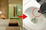 Nhân viên nói, nhận phòng khách sạn phải đun ngay nước sôi đổ vào toilet vì sao?