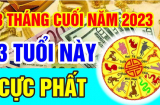 80 ngày cuối cùng năm 2023: 3 tuổi tiền vào như nước giàu số 2 không ai số 1, no nê tài lộc