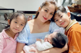 Khánh Thi rưng rưng nước mắt khi chứng kiến hành động này của hai con