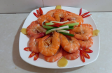 Luộc tôm bằng nước nóng hay nước lạnh mới đúng? Làm theo cách này, tôm đỏ au ngọt vô cùng