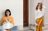 10 cách diện màu vàng thắp sáng style nhạt nhòa ngày đông giá lạnh