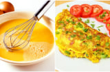 Rán trứng chỉ bỏ hành và dầu ăn là chưa đủ: Bỏ thêm thứ này 2 quả mà nhiều như 3 - 4 quả