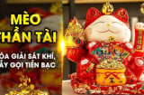 Vì sao mèo Thần Tài của người Nhật Bản con vẫy tay trái, có con lại vẫy tay phải?