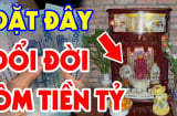 Đầu năm dâng 3 loại hoa cát tường lên ban thờ Thần Tài, khai mở tài vận, buôn bán gặp may