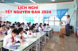 Lịch nghỉ Tết nguyên đán 2024 của học sinh cả nước: Có nơi được nghỉ 16 ngày