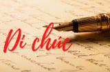 Di chúc như thế nào thì được cho là hợp pháp?