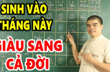 Người sinh vào 3 tháng âm này cả đời giàu có, thịnh vượng trong suốt cuộc đời