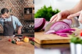 Cách thái cả rổ hành không sợ cay mắt với thủ thuật cực đơn giản của đầu bếp thông minh