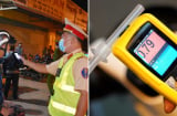 Uống rượu say dắt xe máy qua chốt nồng độ cồn có bị phạt hay không?