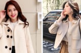 Áo khoác dạ và chân váy - 'chìa khóa' mặc đẹp cho nàng ngày đầu năm mới